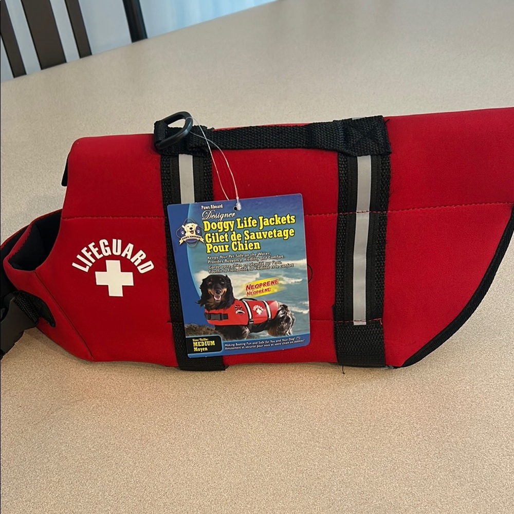 Red Lifeguard Design